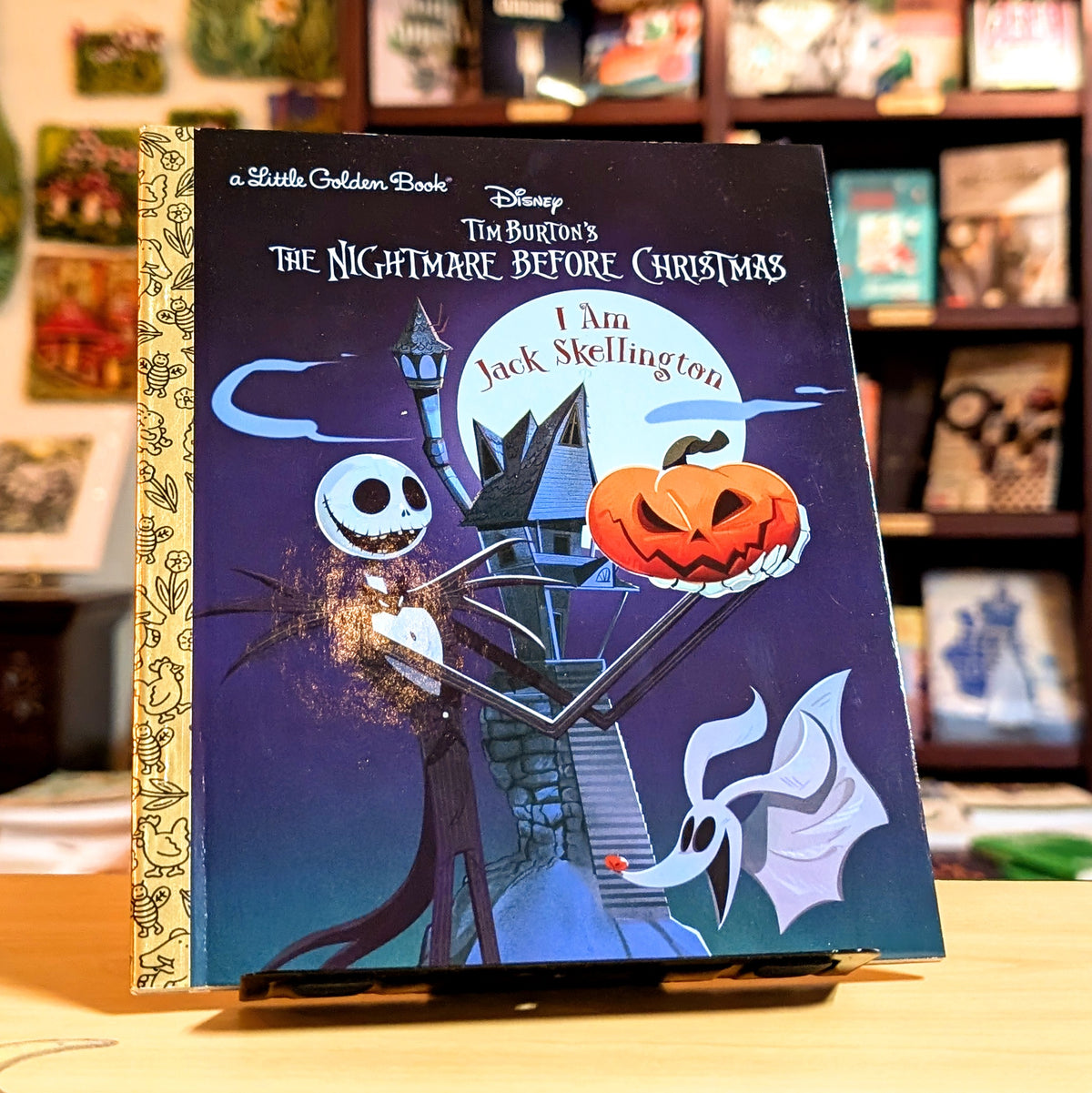 I Am Jack Skellington (Disney Tim Burton's The Nightmare Before Christmas) (Little Golden Book)