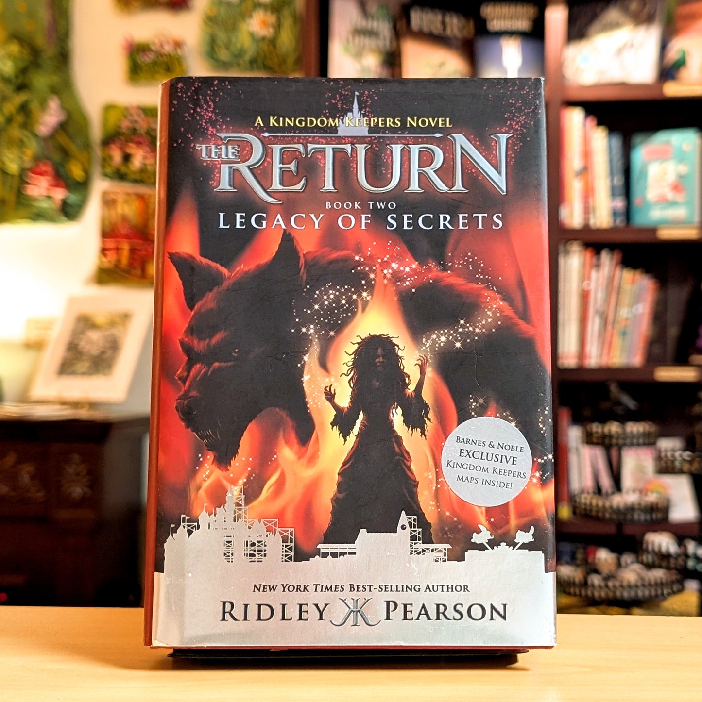 [Exclusive First Edition, ISBN9781484781906] The Return - Legacy of Secrets Book First Edition & First Printing. Disney-Hyperion / Barnes & Noble Exclusive Edition, with Kingdom Keepers Maps Laid In