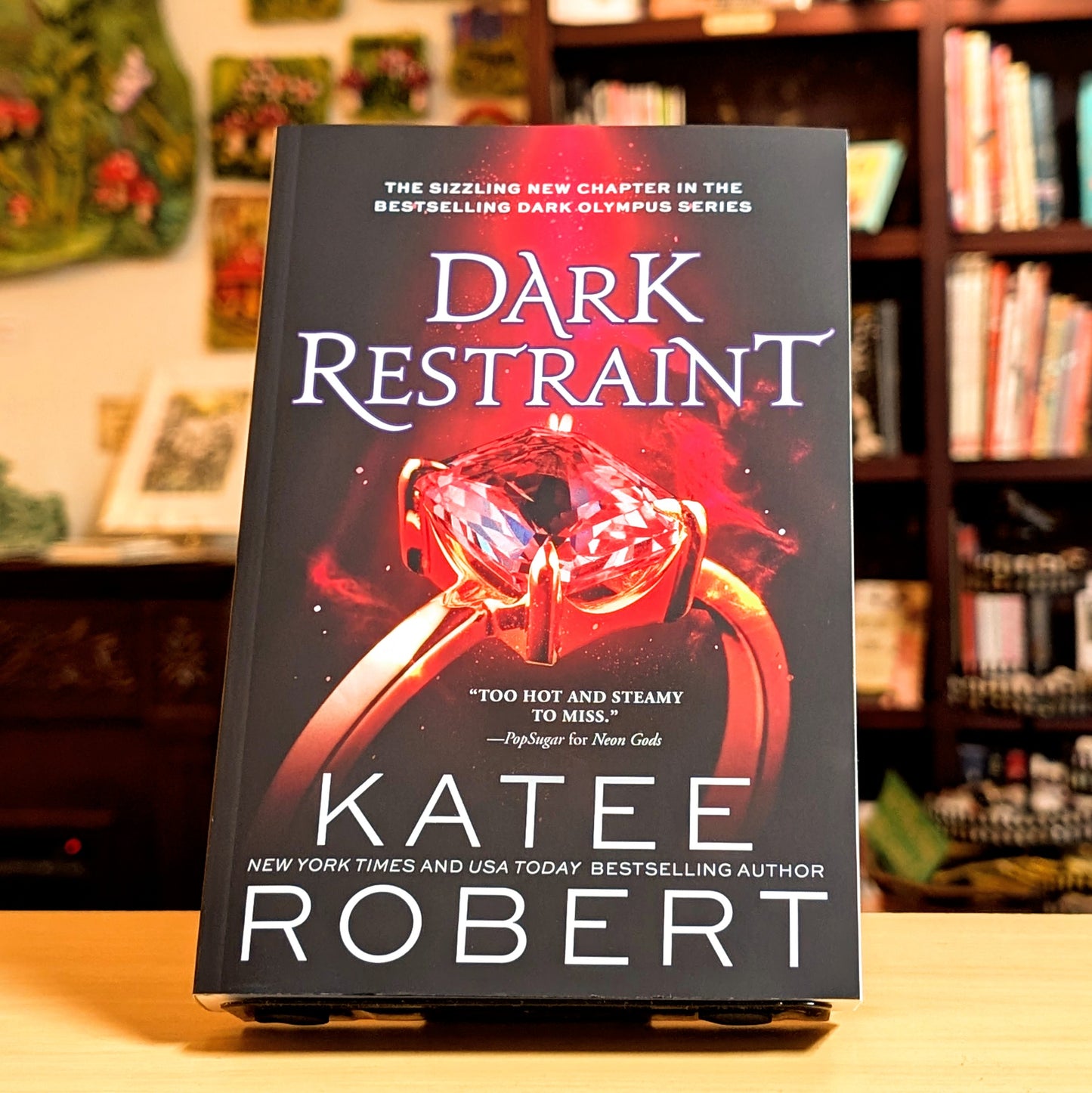 Dark Restraint - (Dark Olympus) by Katee Robert (Paperback)