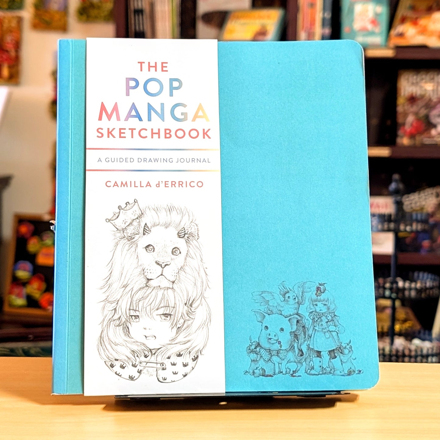 The Pop Manga Sketchbook: A Guided Drawing Journal