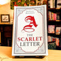 The Scarlet Letter, Nathaniel Hawthorne Classic Novel, (Hester Prynne, Adultery, Romantic Tragedy), Ribbon Page Marker, Perfect for Gifting