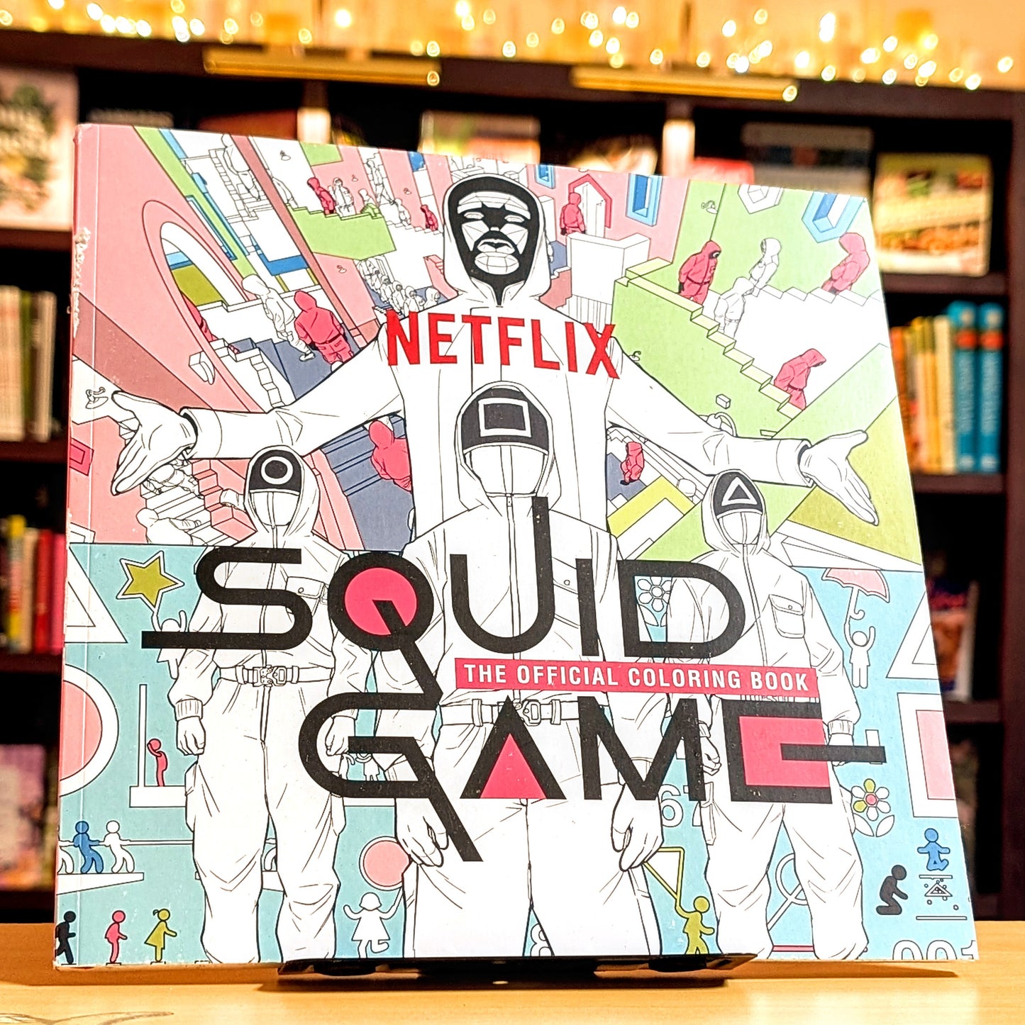 Squid Game: The Official Coloring Book