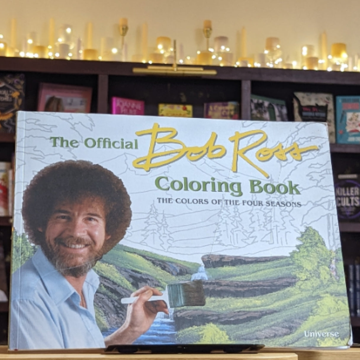 The Official Bob Ross Coloring Book: The Colors of the Four Seasons