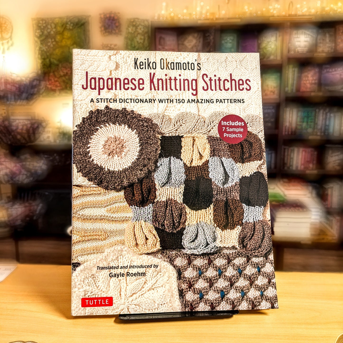 Keiko Okamoto's Japanese Knitting Stitches: A Stitch Dictionary of 150 Amazing Patterns (7 Sample Projects)