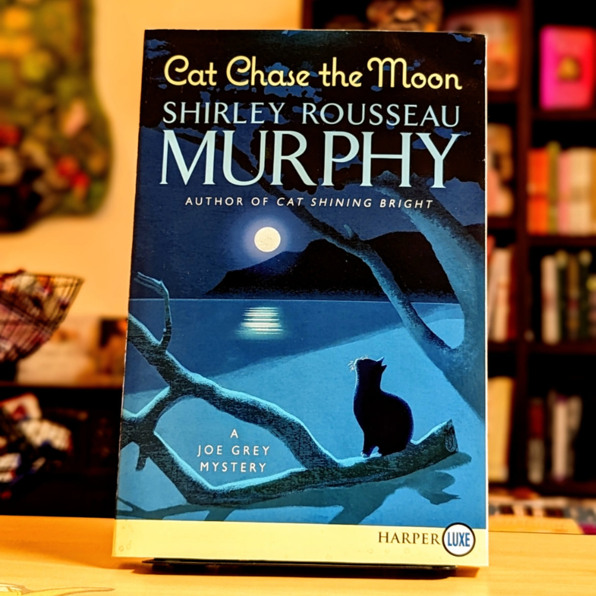 Cat Chase the Moon: A Joe Grey Mystery (Joe Grey Mystery Series)