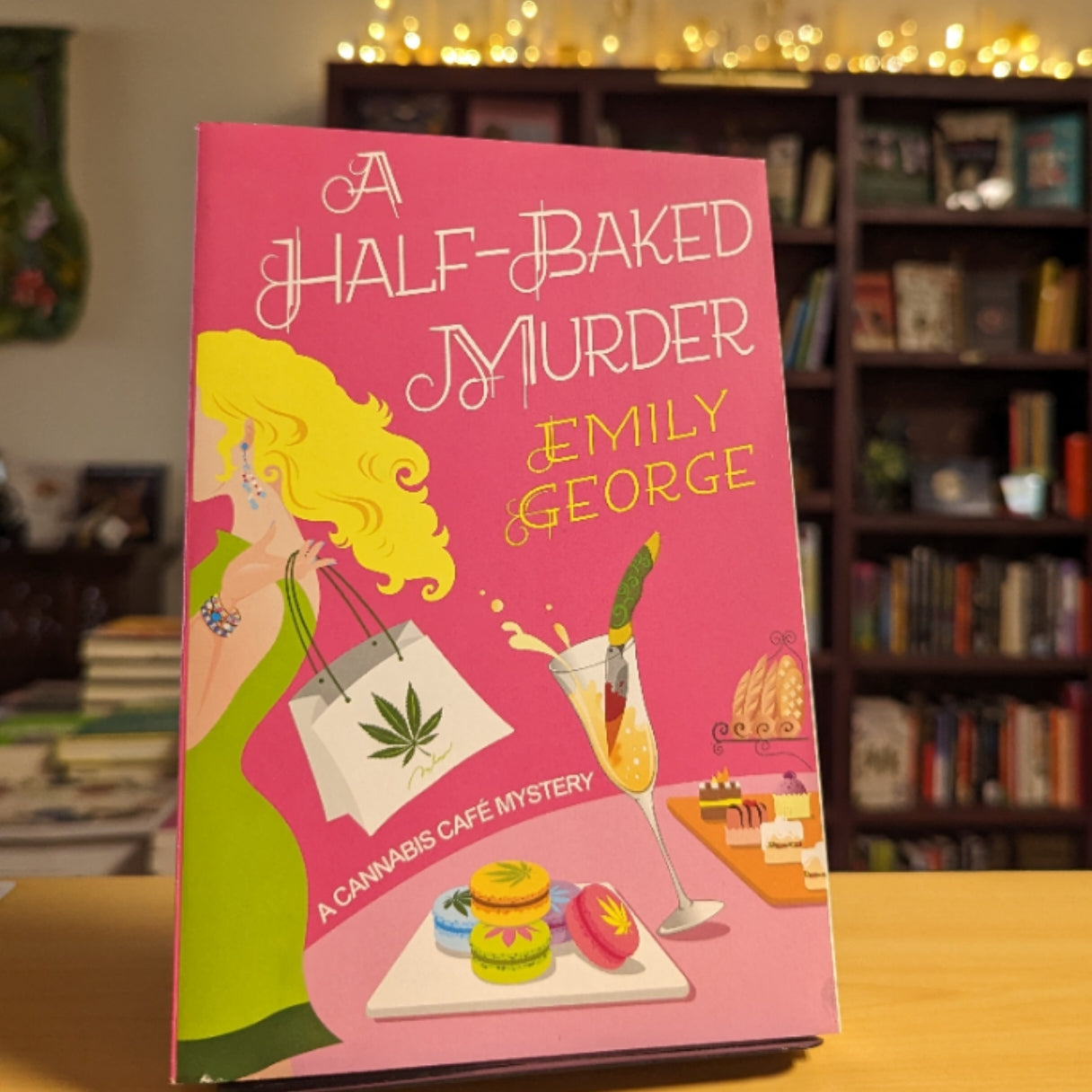 A Half-Baked Murder (A Cannabis Café Mystery)