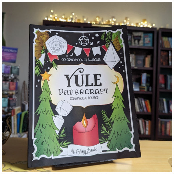 Coloring Book of Shadows: Yule Papercraft for a Magical Solstice