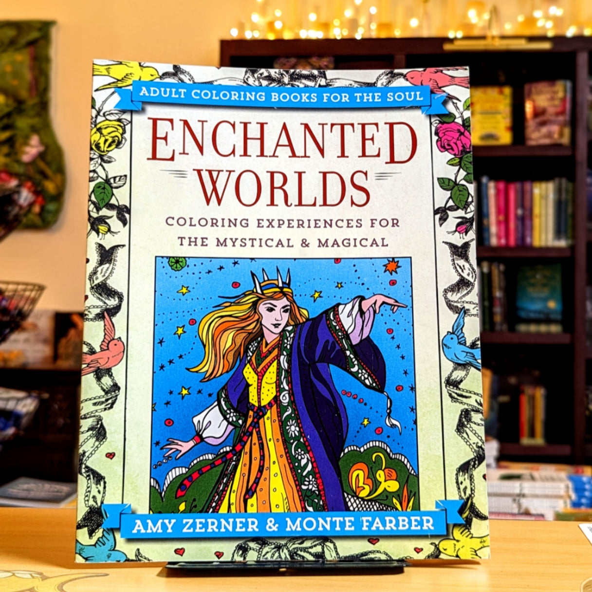 Enchanted Worlds: A Coloring Book