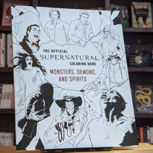 The Official Supernatural Coloring Book: Monsters, Demons, and Spirits