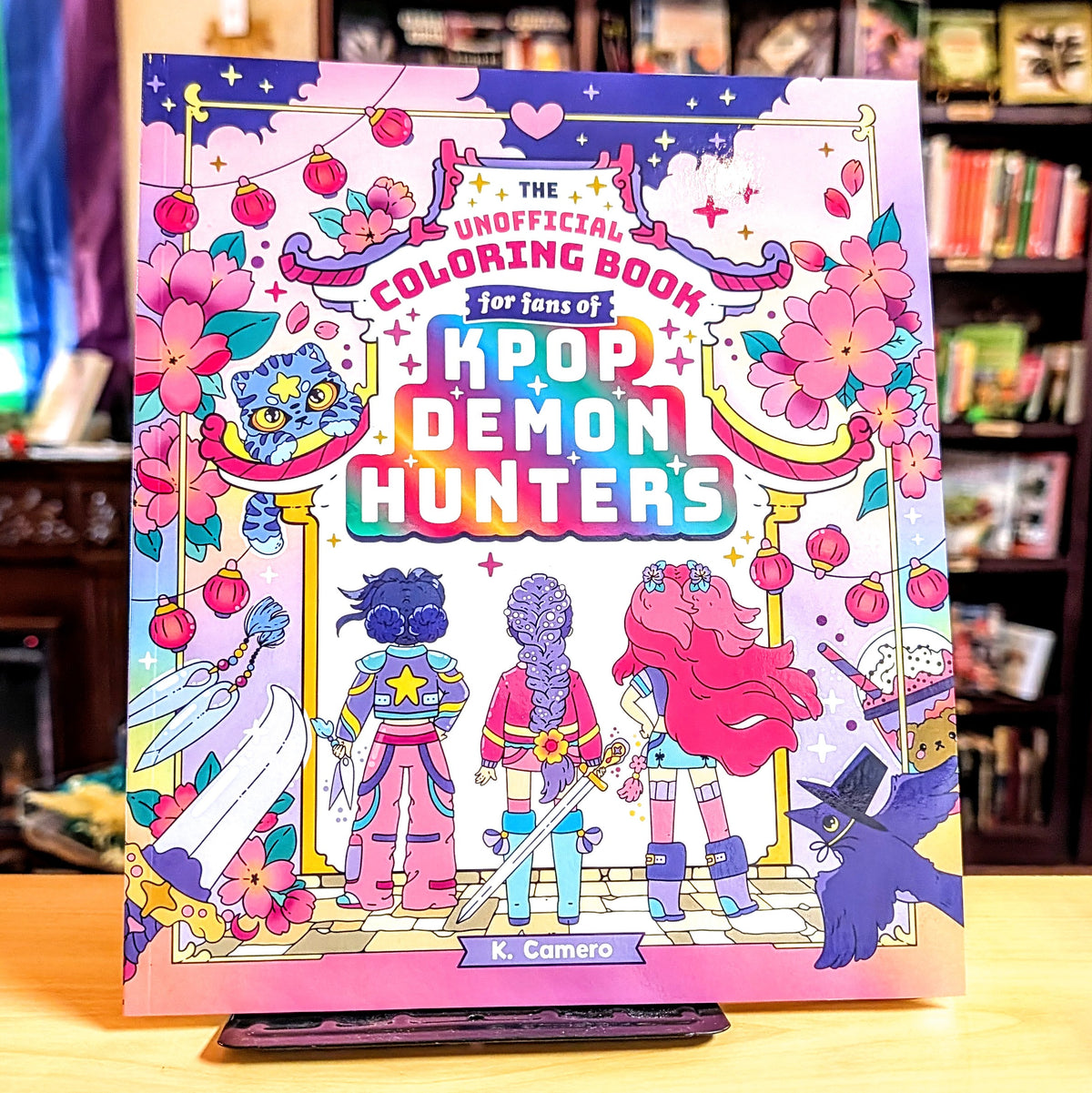 Unofficial Coloring Book for Fans of Kpop Demon Hunters