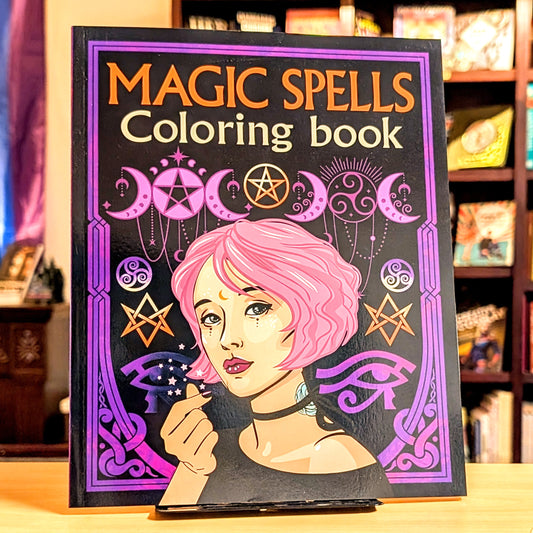 Magic Spells Colouring Book (Arcturus Creative Colouring)