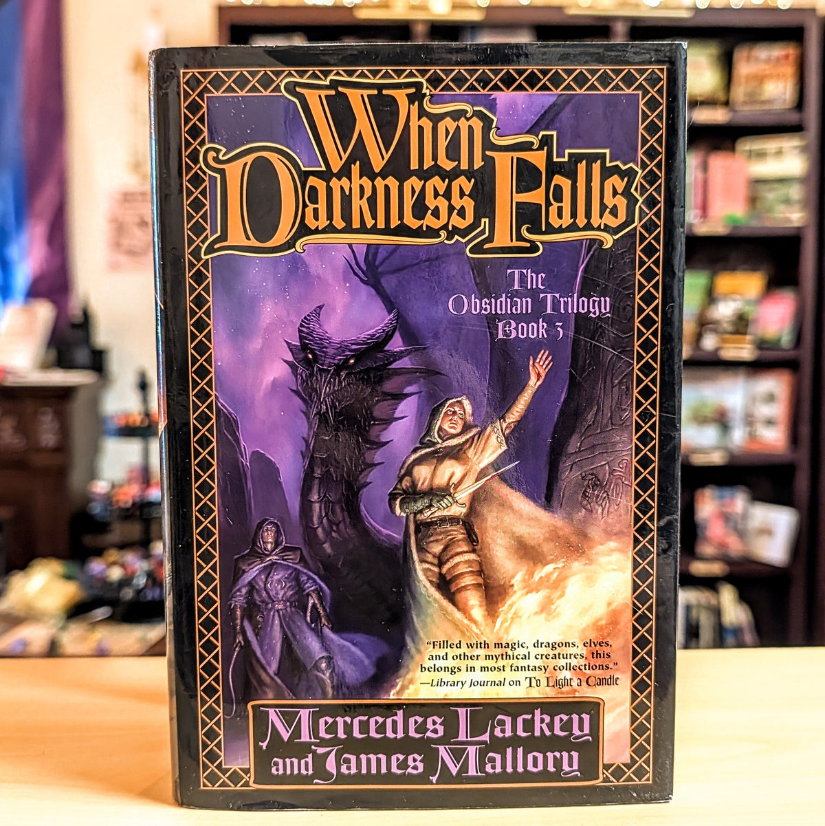 When Darkness Falls (The Obsidian Trilogy, Book 3)