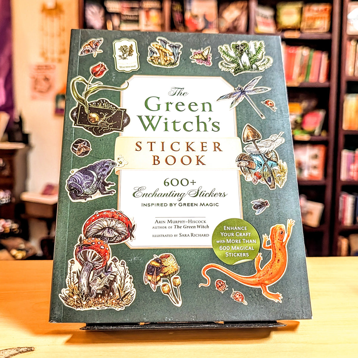 The Green Witch's Sticker Book