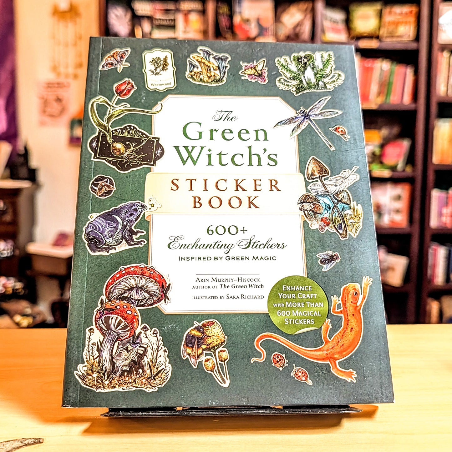 Green Witch's Sticker Book: 600+ Enchanting Stickers Inspired by Green Magic