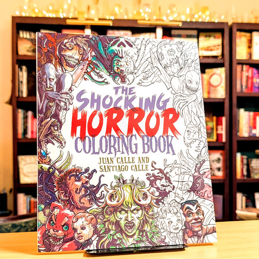 Shocking Horror Coloring Book