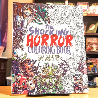Shocking Horror Coloring Book