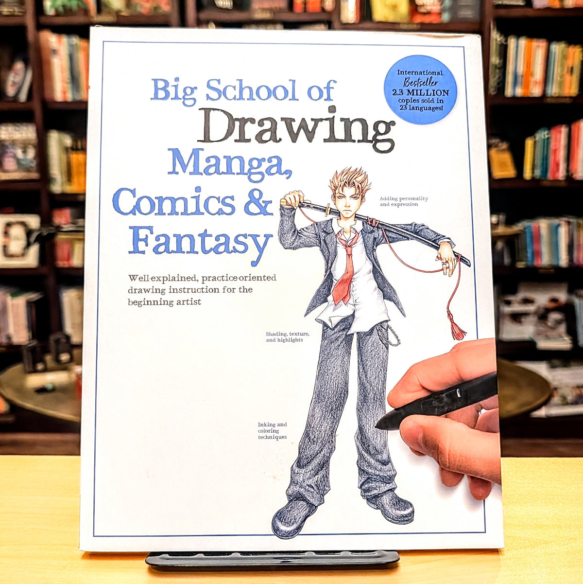 Big School of Drawing Manga, Comics  & Fantasy: Well-Explained, Practice-Oriented Drawing Instruction for the Beginning Artist