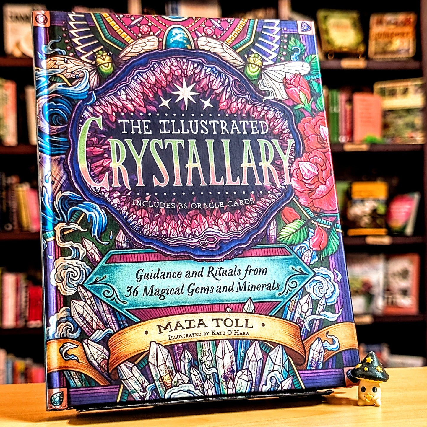 The Illustrated Crystallary: Guidance and Rituals from 36 Magical Gems & Minerals (Wild Wisdom)