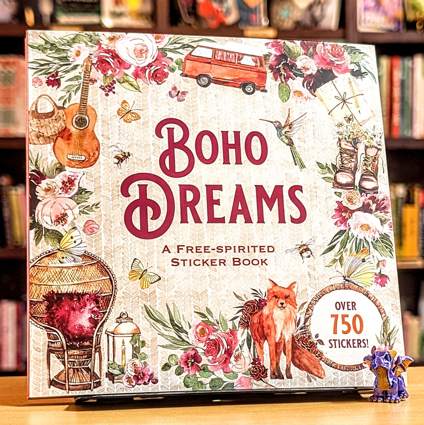 Boho Dreams Sticker Book: A Free-Spirited Sticker Book
