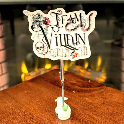 Team Villain Sticker 3"