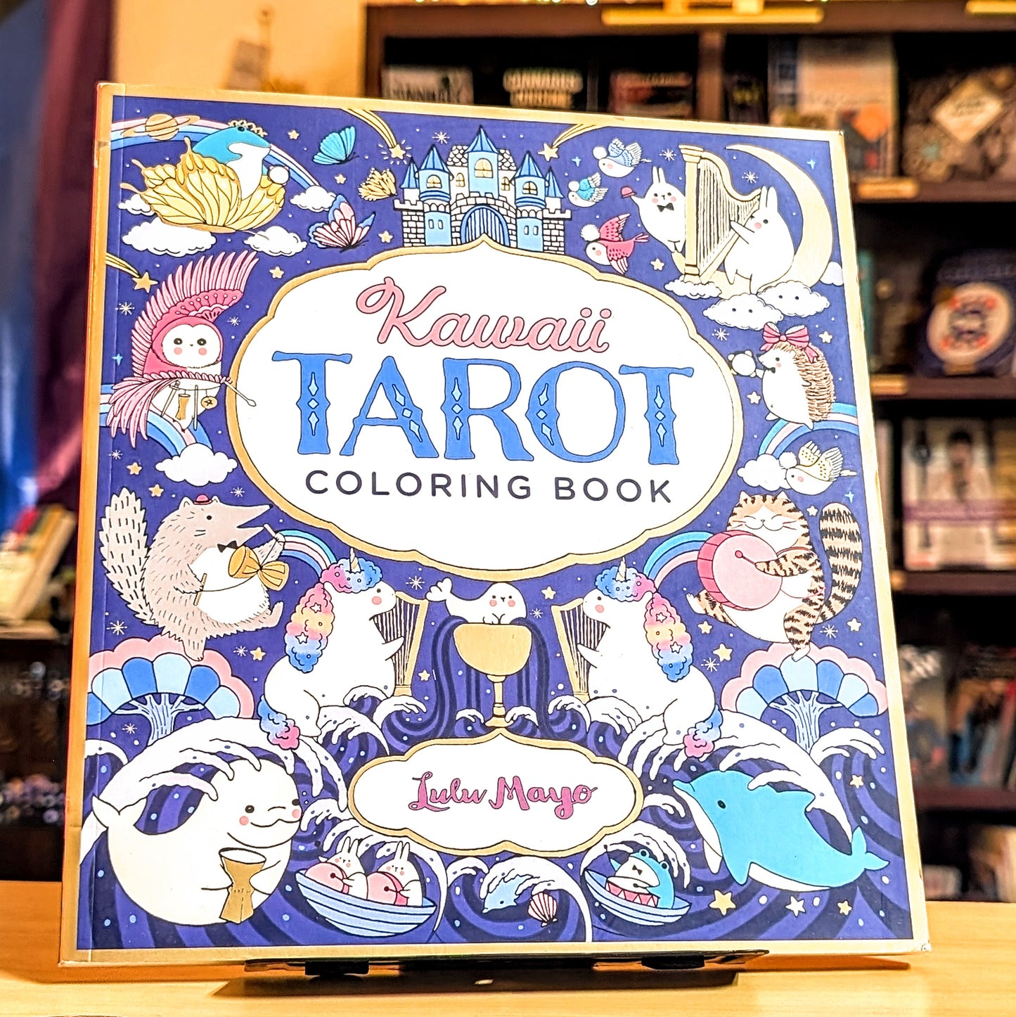 Kawaii Tarot Coloring Book: Color Your Way Through the Cutest of Tarot Cards--Kawaii Style!