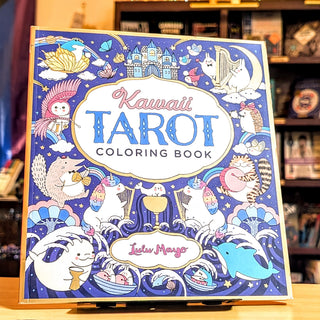 Kawaii Tarot Coloring Book