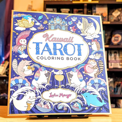Kawaii Tarot Coloring Book: Color Your Way Through the Cutest of Tarot Cards--Kawaii Style!
