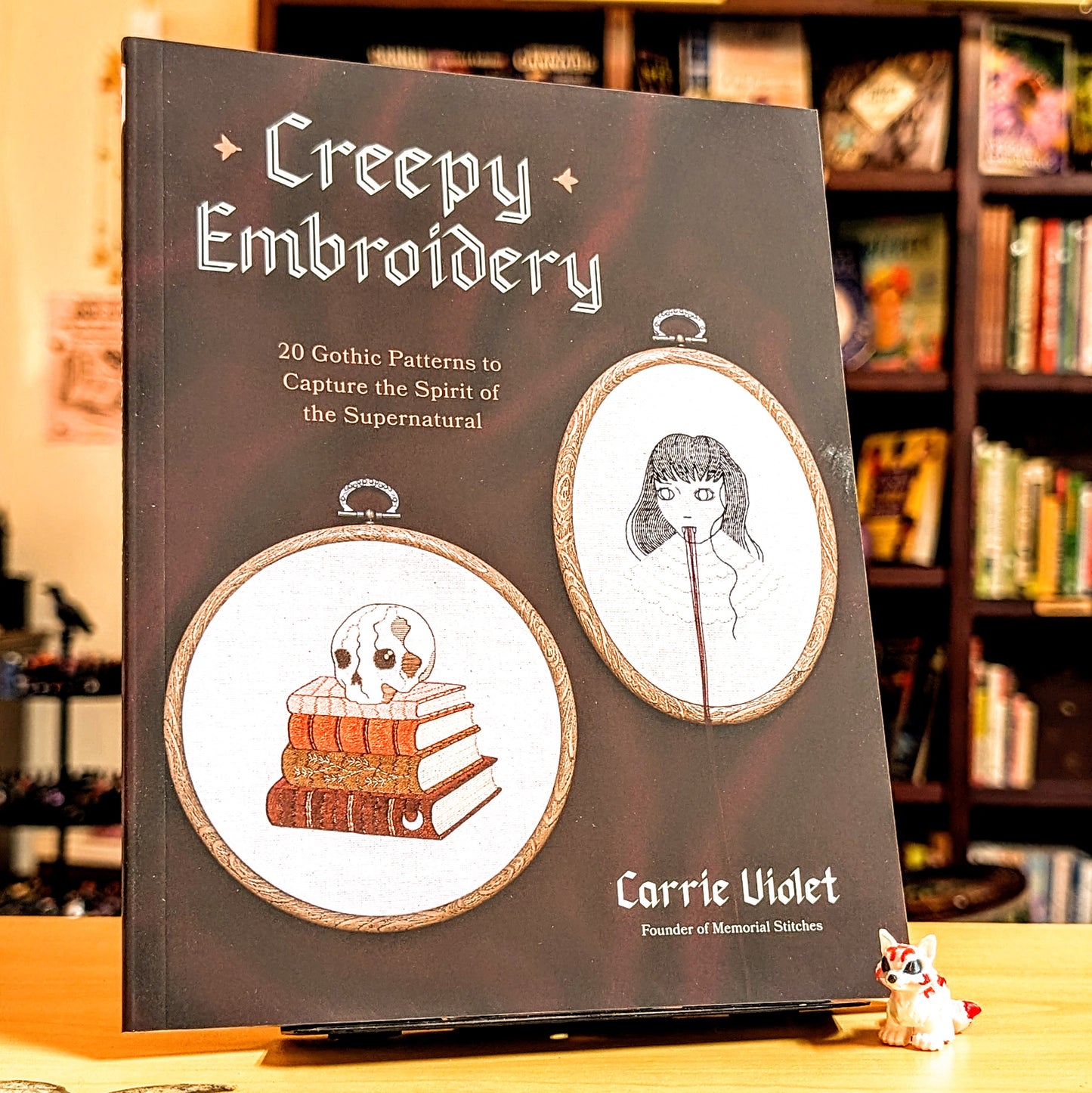 Creepy Embroidery: 20 Gothic Patterns to Capture the Spirit of the Supernatural