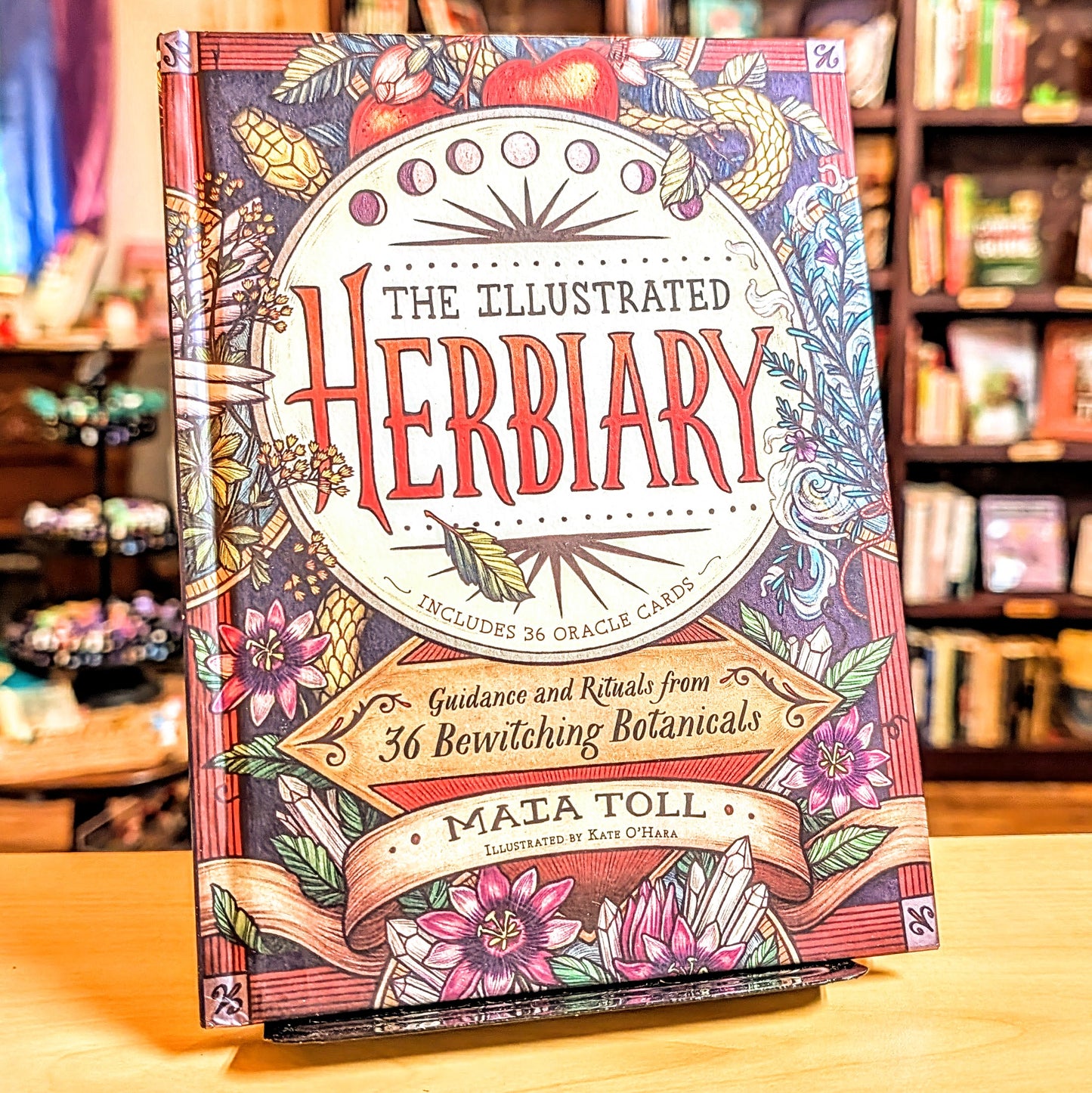 The Illustrated Herbiary: Guidance and Rituals from 36 Bewitching Botanicals (Wild Wisdom)