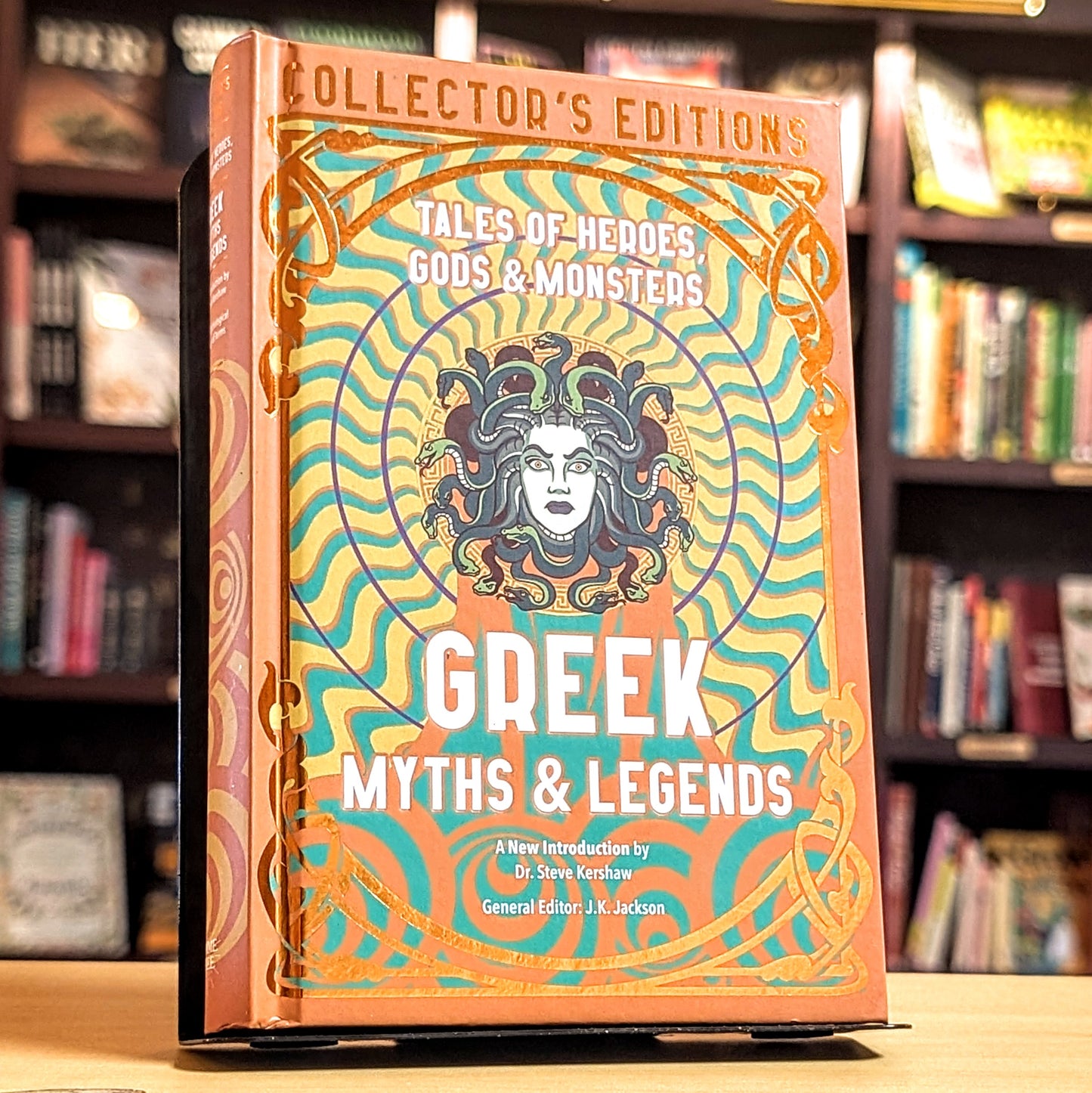 Greek Myths & Legends: Tales of Heroes, Gods & Monsters (Flame Tree Collector's Editions)