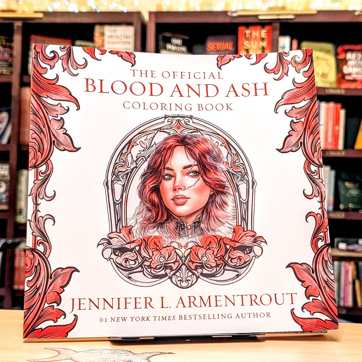 The Official Blood and Ash Coloring Book