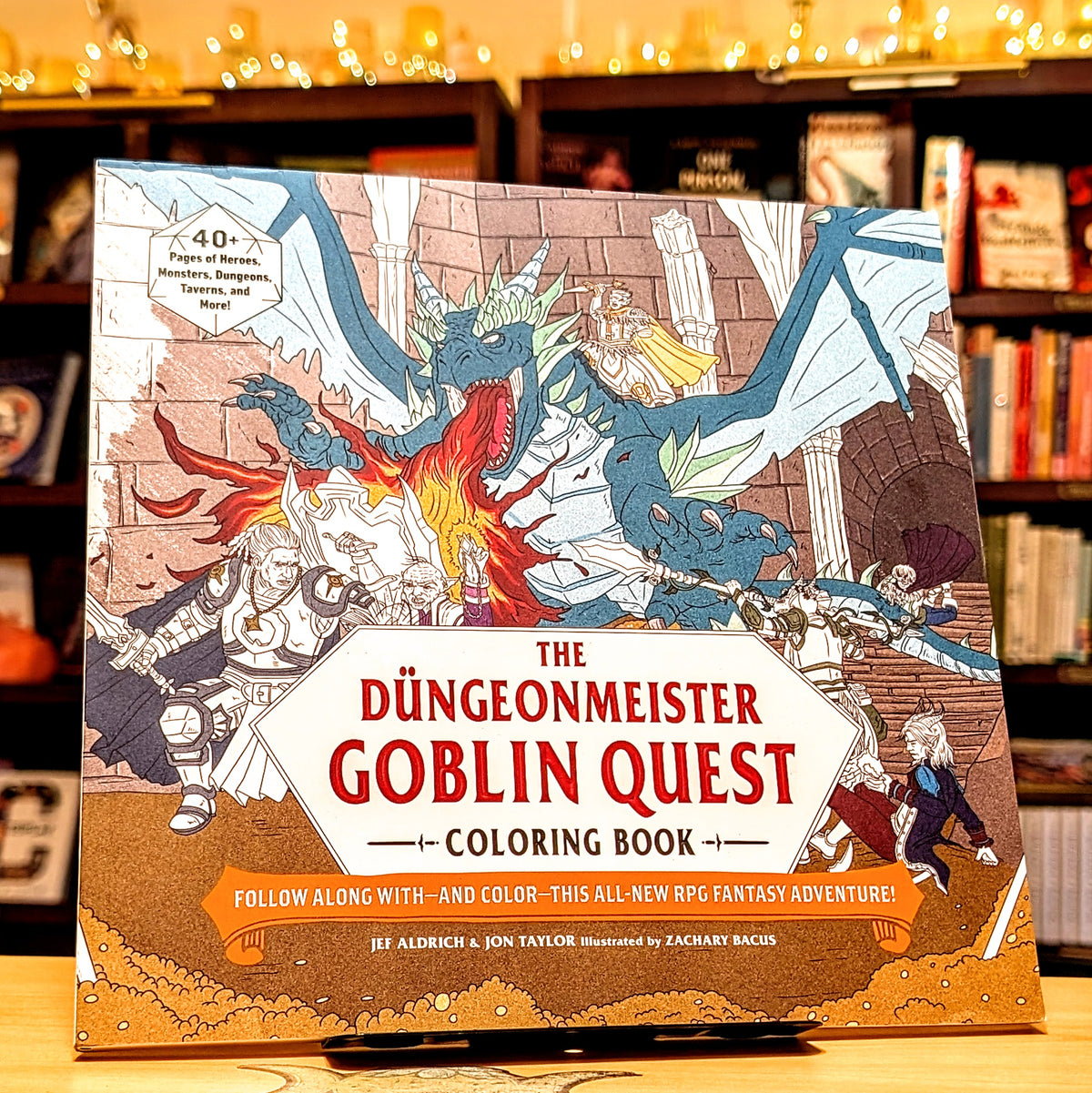 The Düngeonmeister Goblin Quest Coloring Book